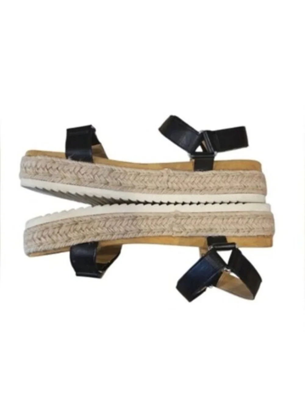 Sun + Stone SZ 8.5 Black Strappy 1.9